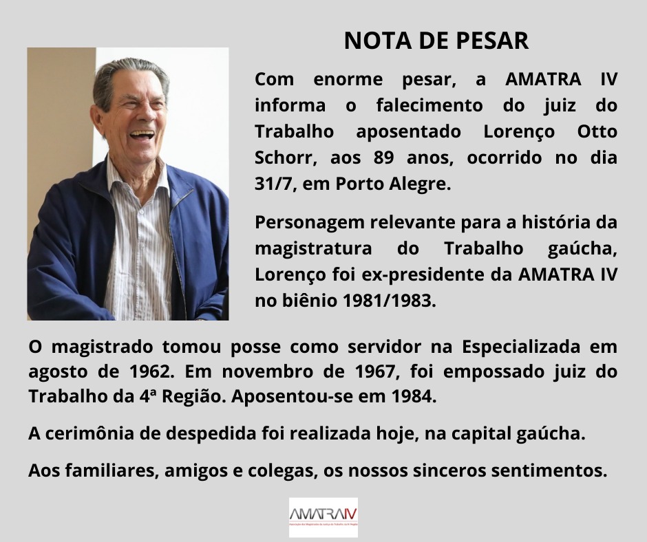 Nota de Pesar