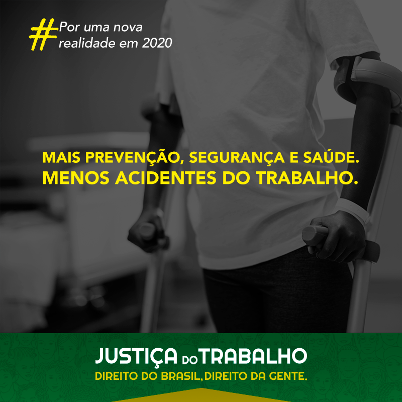 Um acidente de trabalho é registrado no Brasil a cada 49 segundos