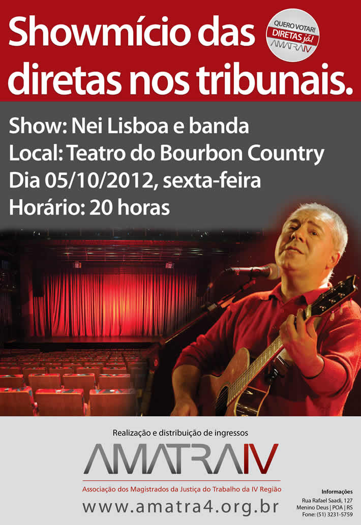 Showmício Diretas Já
