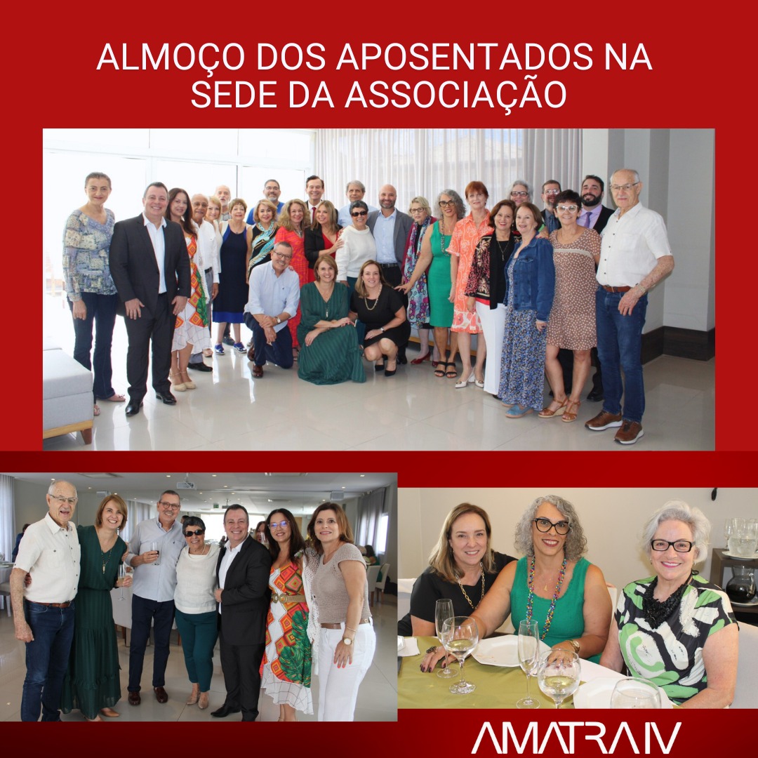 Almoço dos aposentados