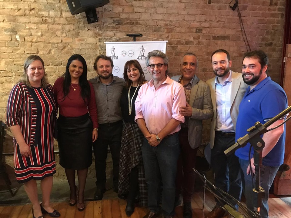 Posse da nova diretoria da Agetra: AMATRA registra os votos de sucesso