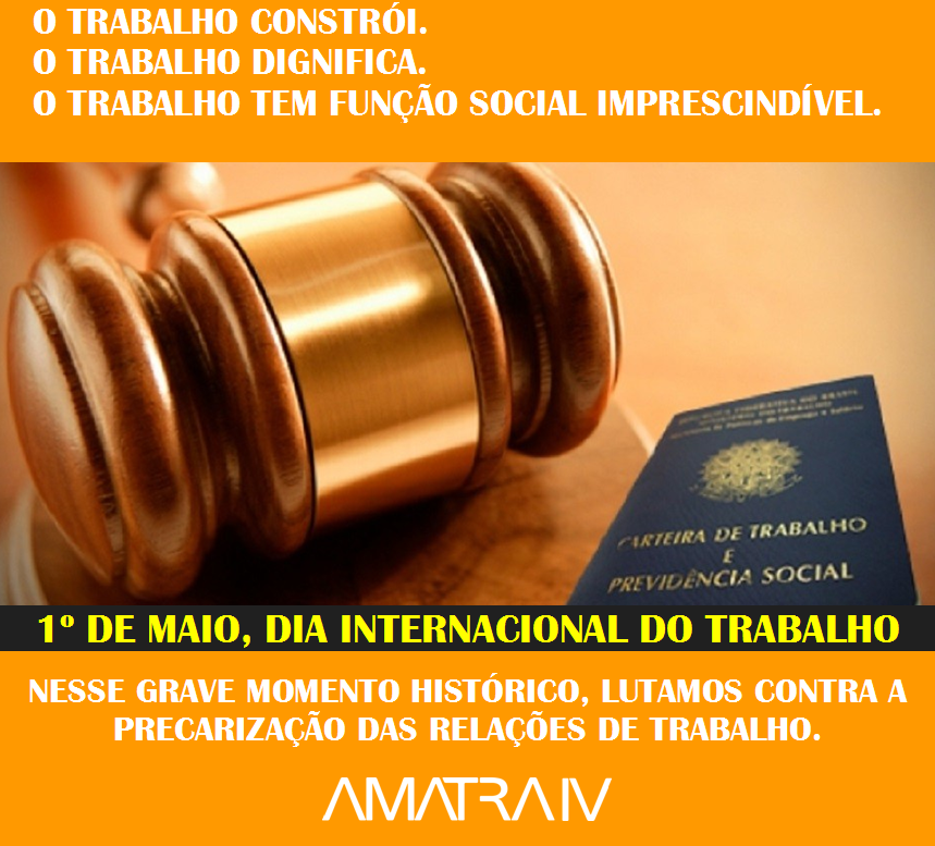 1º de maio - Dia Internacional do Trabalho