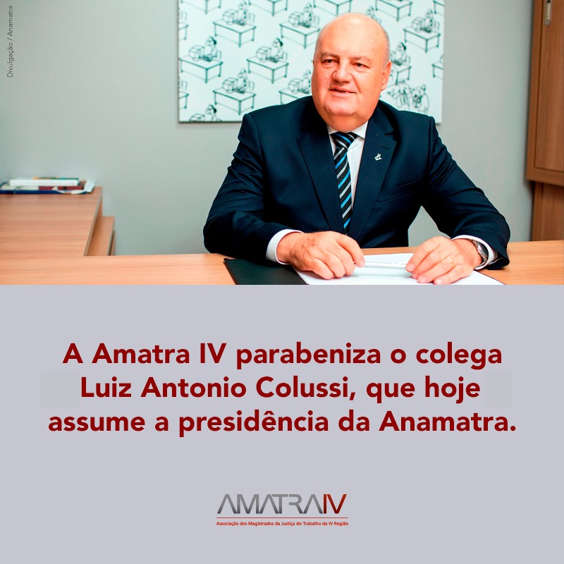 Nova direção da Anamatra para o biênio 2021/2023 toma posse nesta quarta (19)