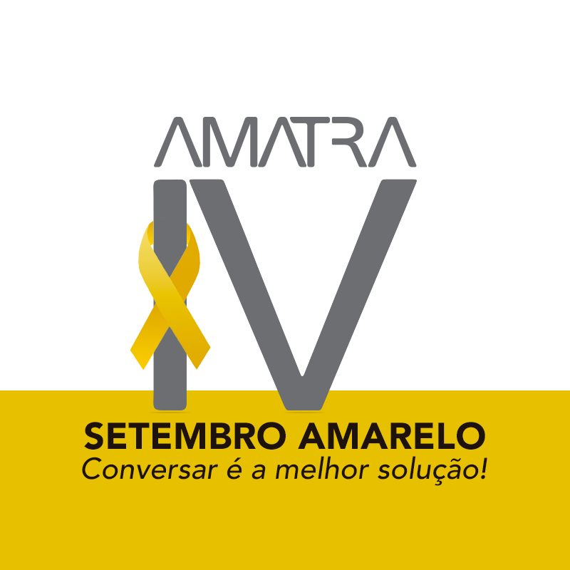 Amatra IV apoia o #setembroamarelo