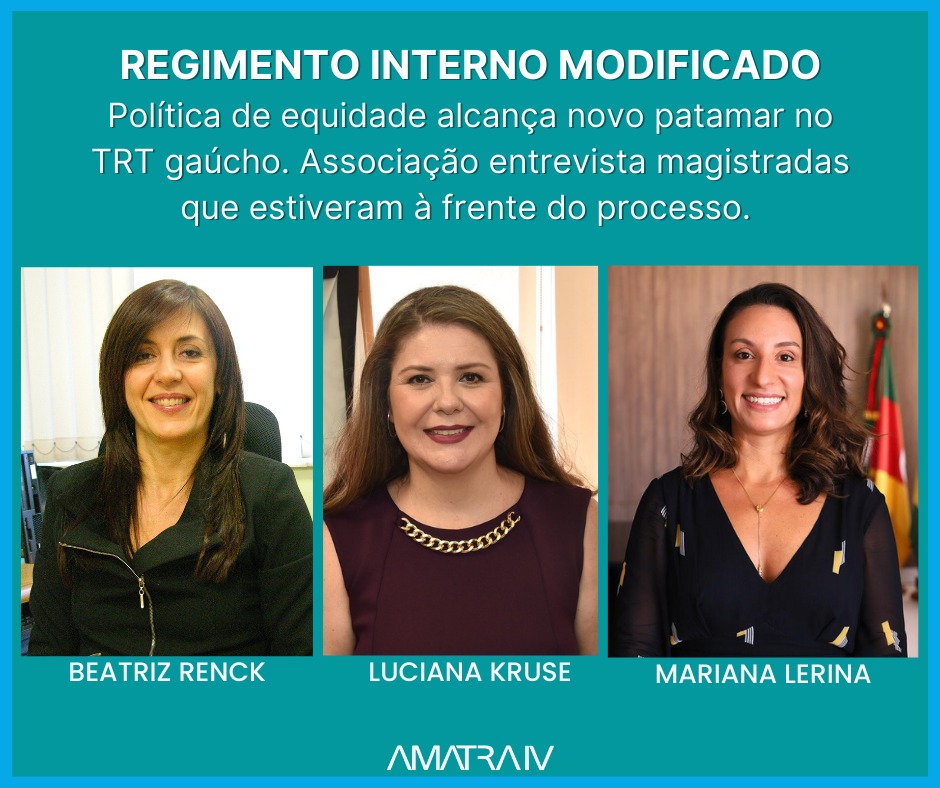 Política de equidade alcança novo patamar no TRT gaúcho