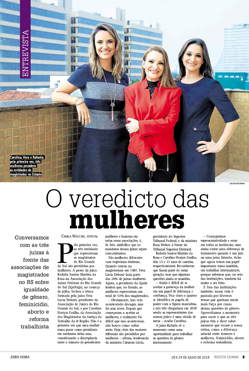 O veredicto das mulheres