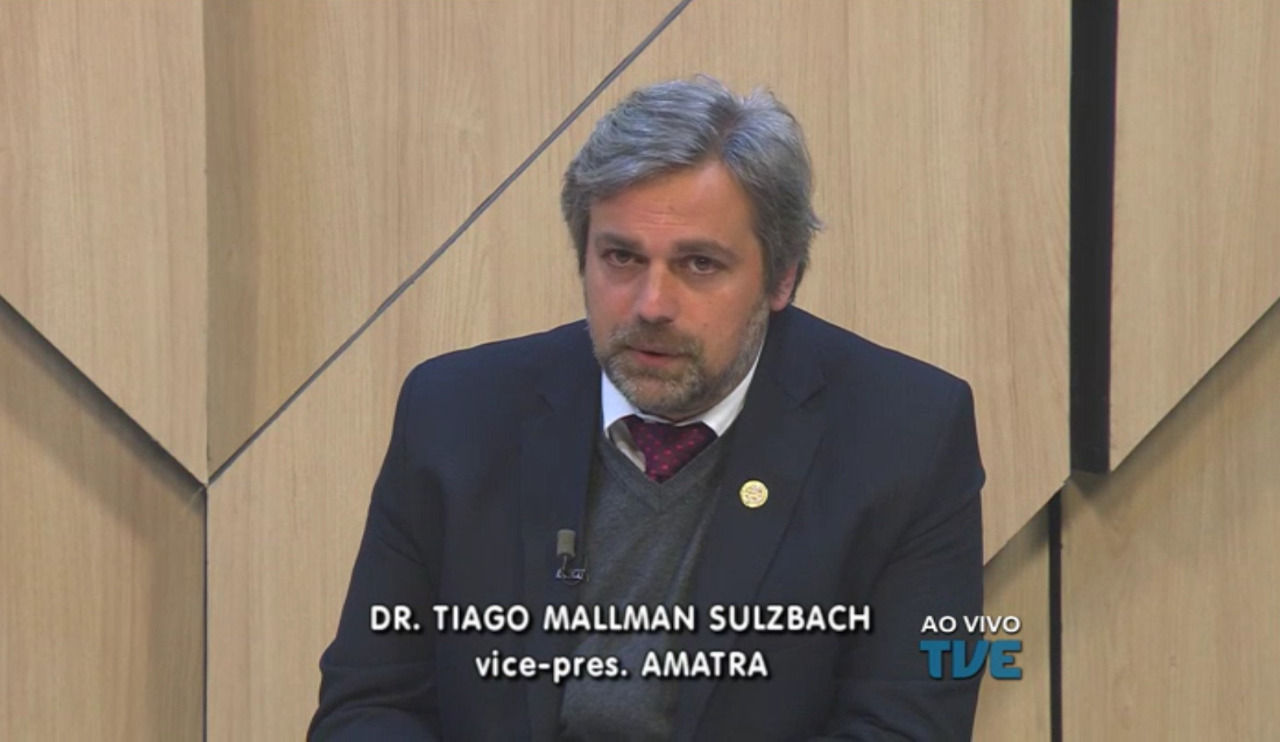 Vice-presidente da AMATRA participa do Consumidor em Pauta