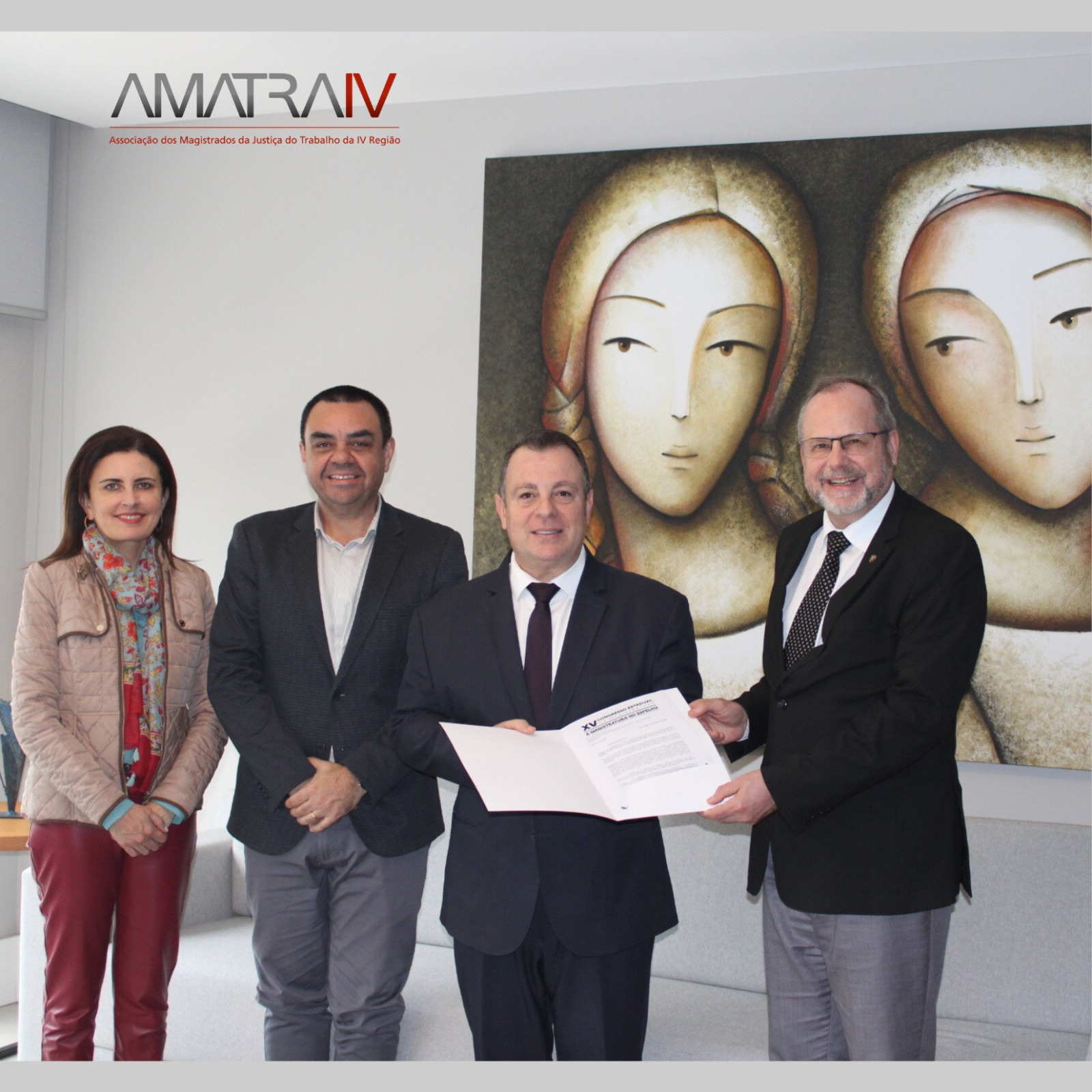 Associação recebe convite para evento da Ajuris