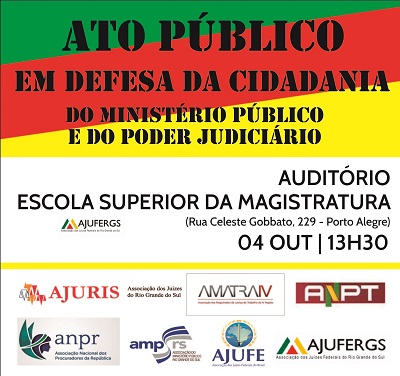 Mobilização nesta terça-feira, 4/10, às 13h30