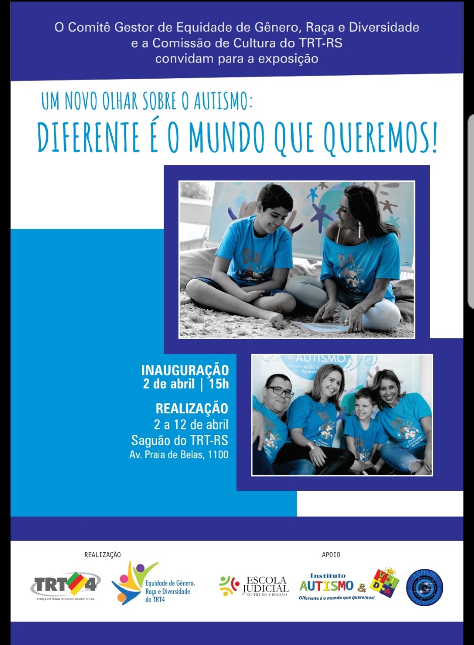 Semana Internacional do Autismo: atividades na Justiça do Trabalho