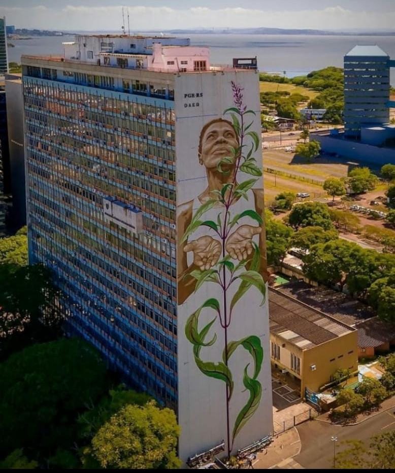 Arte no concreto: AMATRA colaborou com projeto que transforma a paisagem da capital dos gaúchos