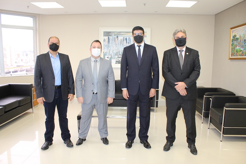 Agenda com o presidente do TRT-RS