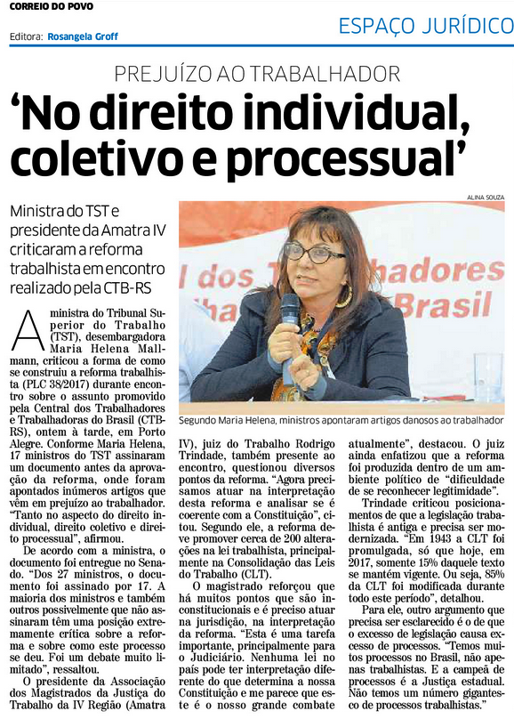 Prejuízo ao trabalhador