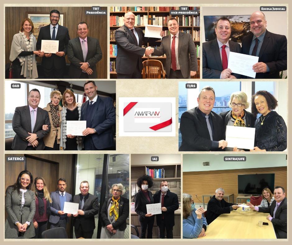 Posse da nova gestão da AMATRA IV