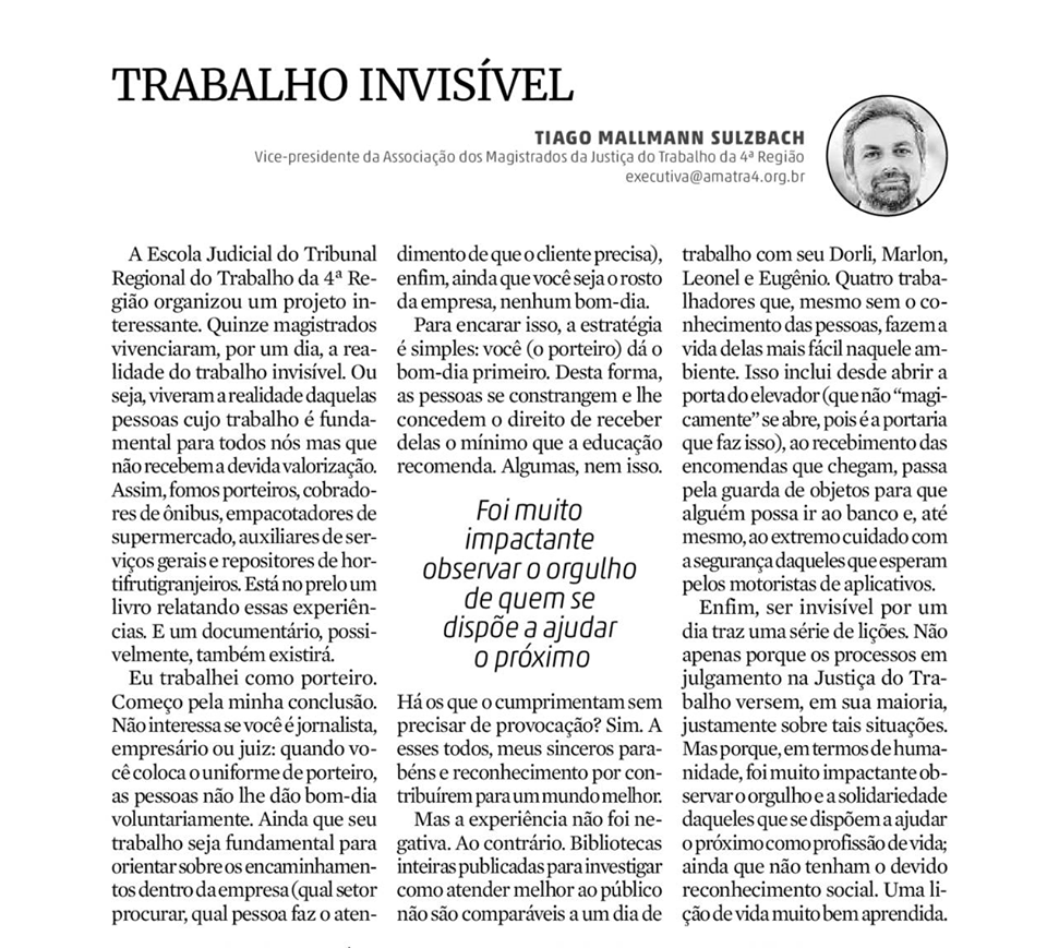 Trabalho Invisível