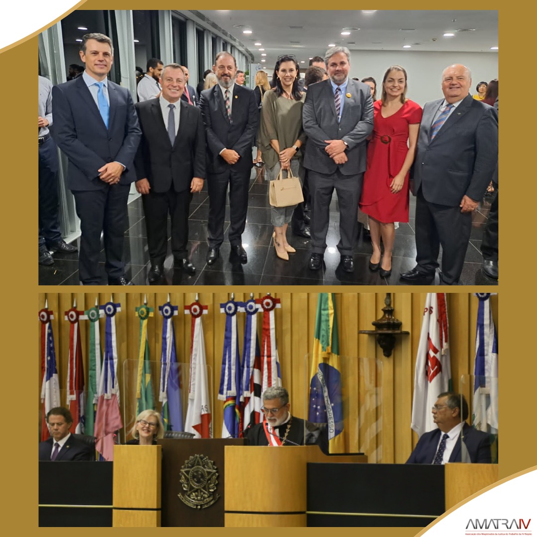 AMATRA IV participa de evento alusivo aos 80 anos da CLT