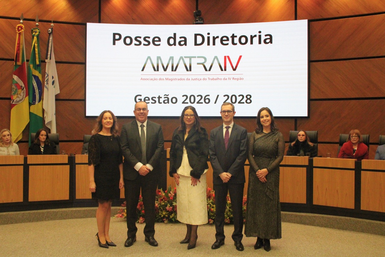 Nova presidente da Amatra IV defende valorização da Justiça do Trabalho