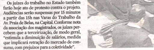 Notícia - ZERO HORA  14-4-2015