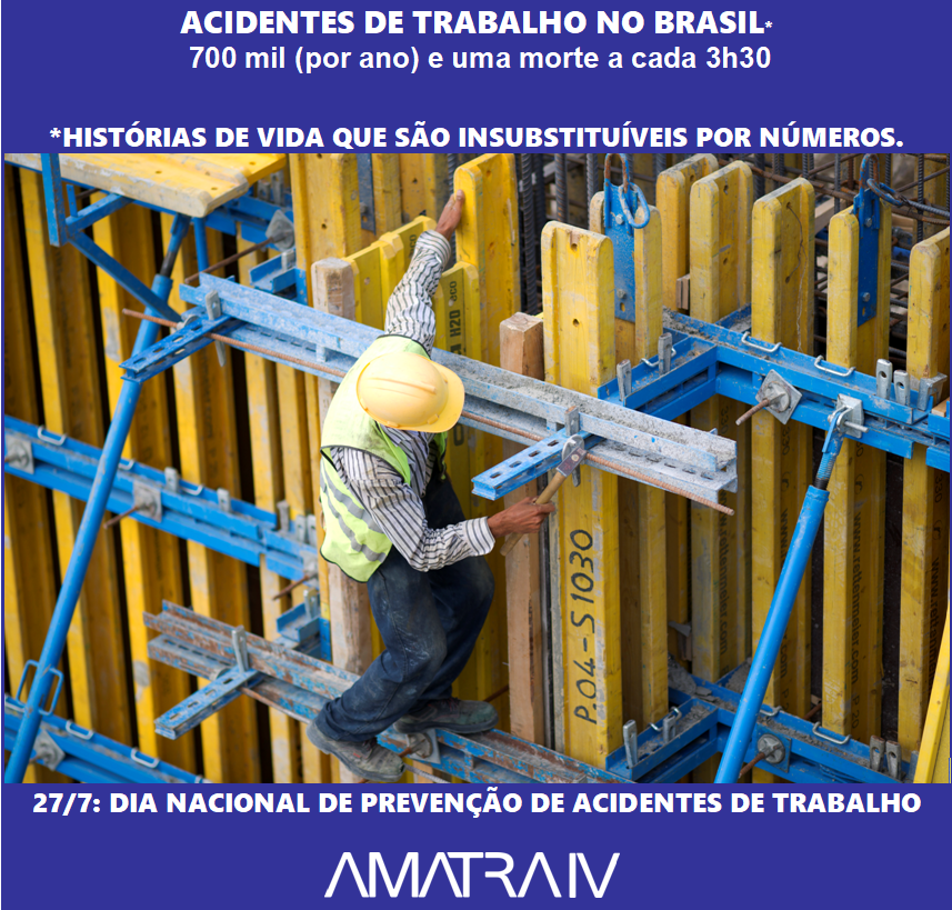 DIA NACIONAL DE PREVENÇÃO AOS ACIDENTES DO TRABALHO
